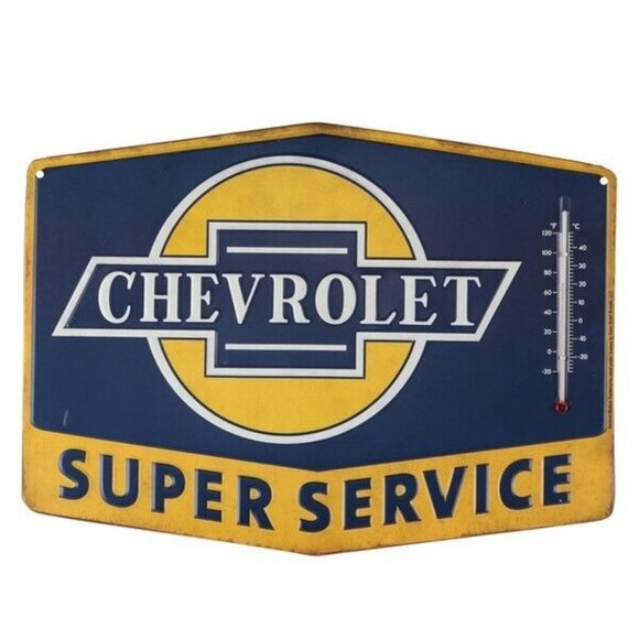 Chevrolet Super Service Embossed Thermometer - Picture 4 of 10
